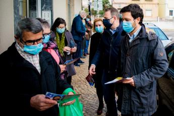 Acção em defesa dos transportes públicos. Deslocação no Metro Sul do Tejo, Corroios/Pragal
