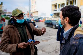 Acção em defesa dos transportes públicos. Deslocação no Metro Sul do Tejo, Corroios/Pragal