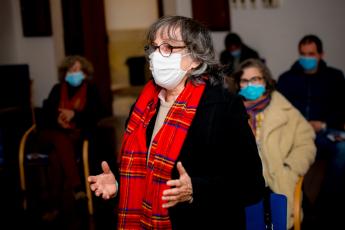 Encontro com dirigentes, delegados e activistas sindicais, Santarém