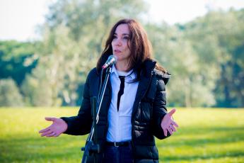 Entrega de apoios de ecologistas