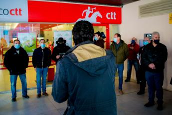 Encontro com os trabalhadores dos CTT, Coimbra
