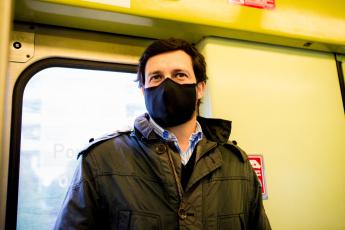 Viagem de comboio na linha do Vouga