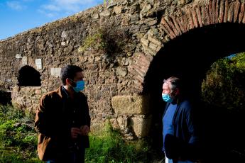 Visita à Ponte Romana sobre a Ribeira de Odivelas