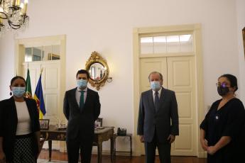 Encontro com o Representante da República para a Região Autónoma da Madeira