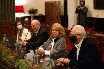 Encontro com a presidente da Câmara Municipal de Setúbal