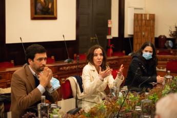 Encontro com a presidente da Câmara Municipal de Setúbal