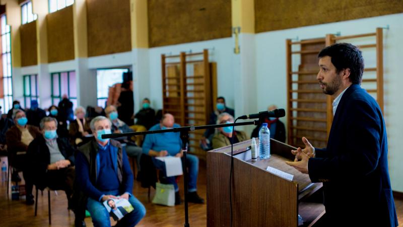 Sessão com reformados, Pinhal Novo