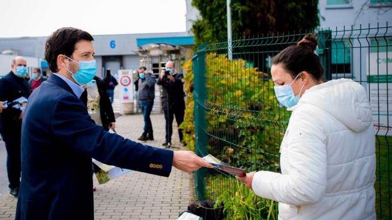 Contacto com trabalhadores da Preh