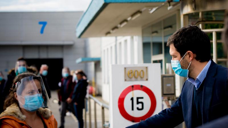 Contacto com trabalhadores da Preh