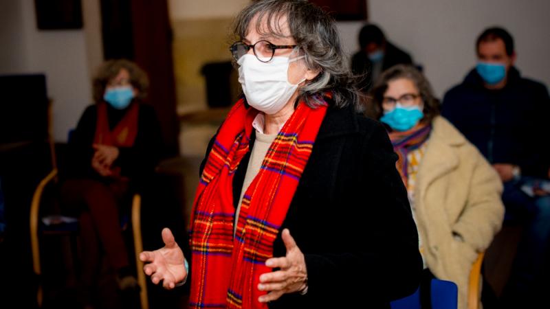 Encontro com dirigentes, delegados e activistas sindicais, Santarém