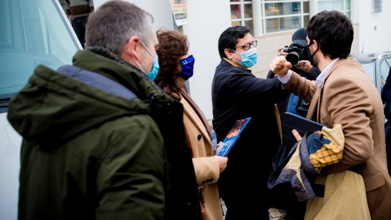 Encontro com representantes de organizações sociais