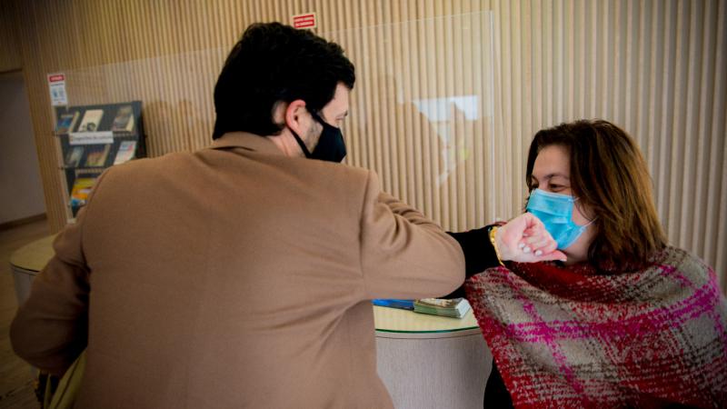 Encontro com representantes de organizações sociais