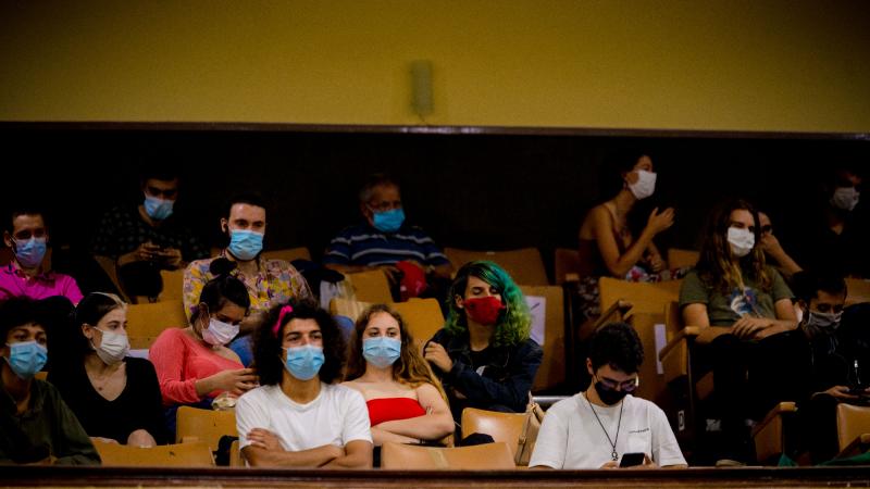 Comício com jovens apoiantes da candidatura, Seixal