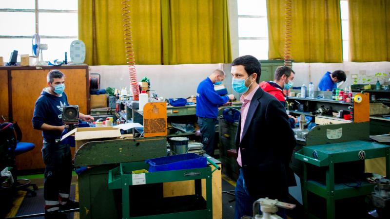 Visita à EMEF, Entroncamento