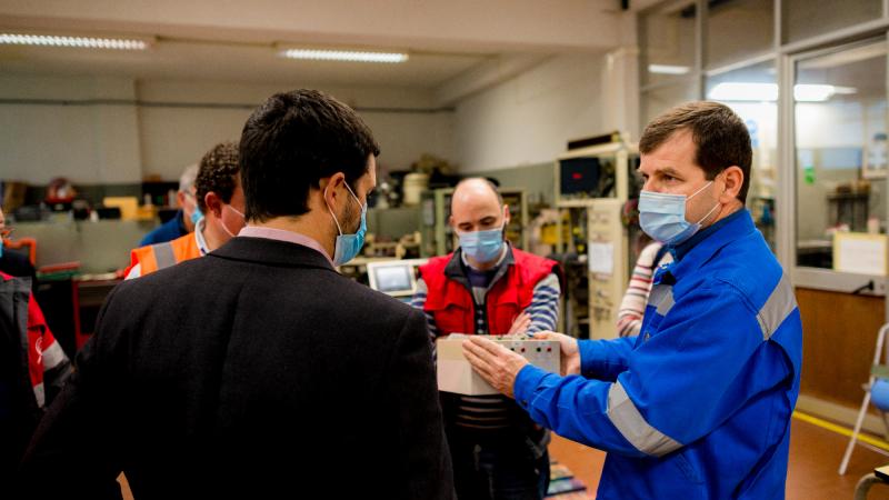 Visita à EMEF, Entroncamento